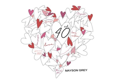 MAYSON GREY ฉลองครบรอบ 40 ปีด้วยแคมเปญพิเศษตลอดปี