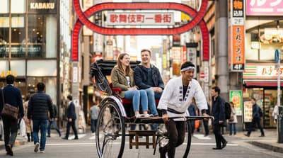 人力车之旅与《TOKYO CHEWY》春季刊在新宿和歌舞伎町发布