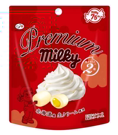 후지야, ‘밀키’ 75주년 기념 신제품 “프리미엄 밀키” 출시