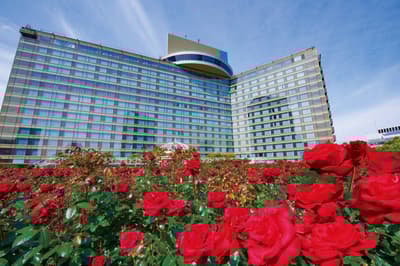 Hotel New Otani Tokyo Membuka Taman Mawar Merah Rahasianya untuk Para Tamu di Golden Week Ini