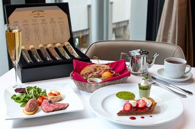 Benjamin Steakhouse大阪推出新绿季节特别抹茶鸡尾酒下午茶