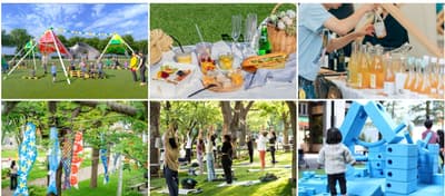 MIDTOWN OPEN THE PARK 2026, 도쿄 미드타운에서 피크닉, 코이노보리, 야외 활동과 함께 개최