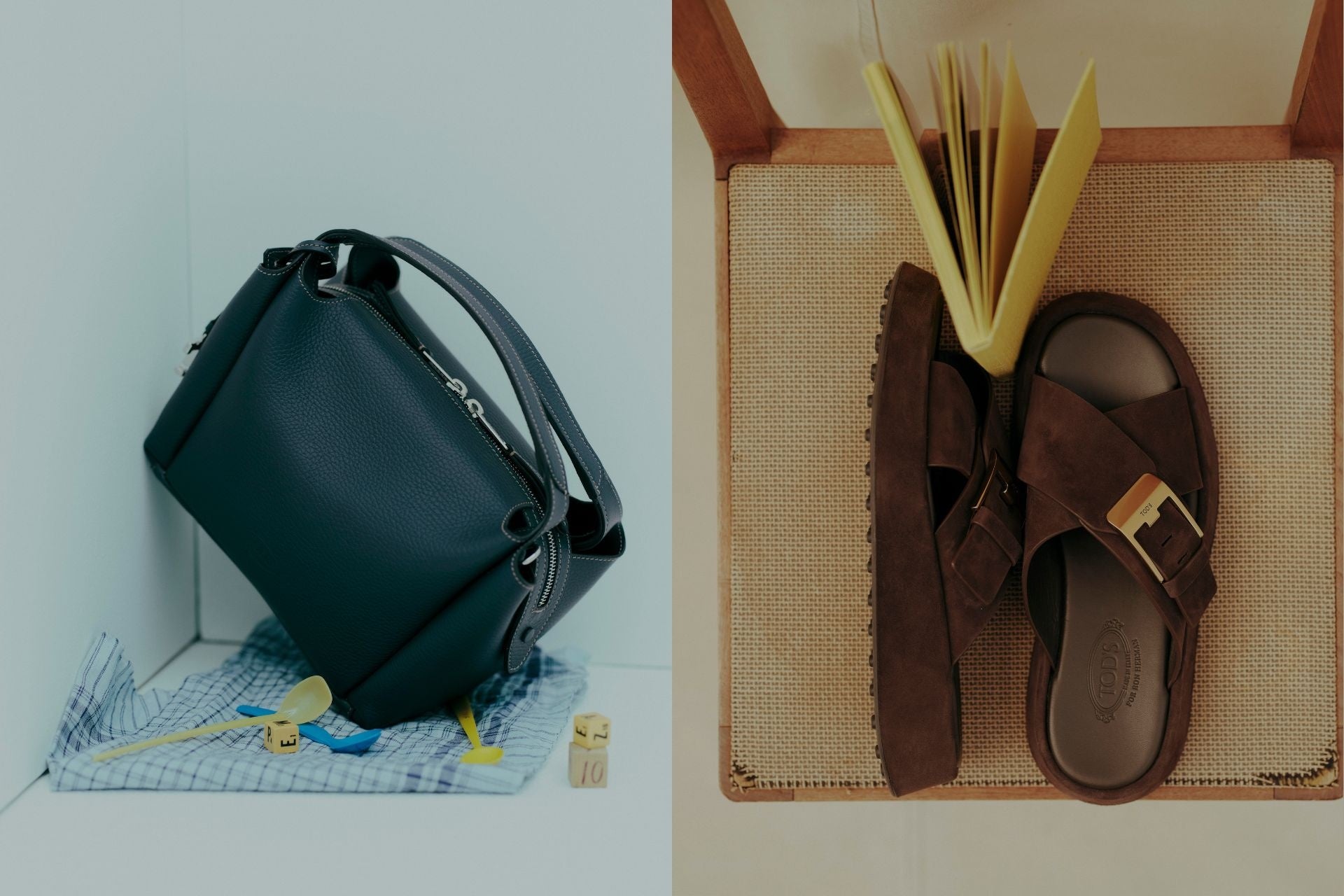 Tod’s สำหรับ Ron Herman – คอลเลกชั่นกระเป๋าและรองเท้าแตะสปริงใหม่