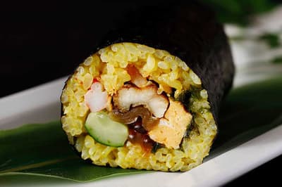 Hotel New Otani Makuhari Offers Special Golden Ehomaki with Saffron Rice for Setsubun