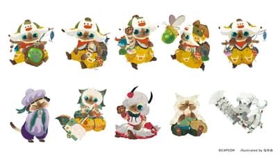 สินค้าคอลเลกชัน Palico จาก Monster Hunter Wilds เปิดตัวเพื่อฉลองวันแมว