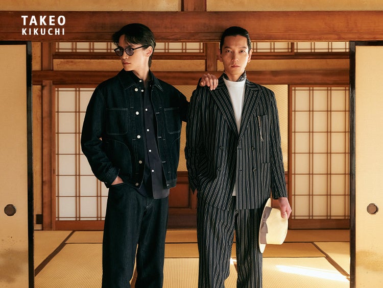 TAKEO KIKUCHI เปิดตัวคอลเลกชันใหม่ "BOWLER HAT LABEL" ในวันที่ 20 กุมภาพันธ์