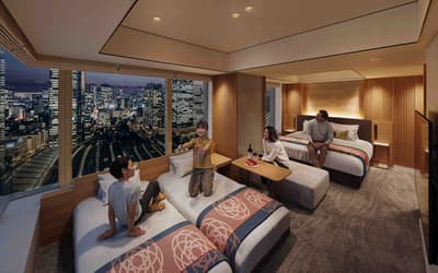 Hotel Metropolitan Marunouchi to Open New Train View Room for Up to 4 Guests