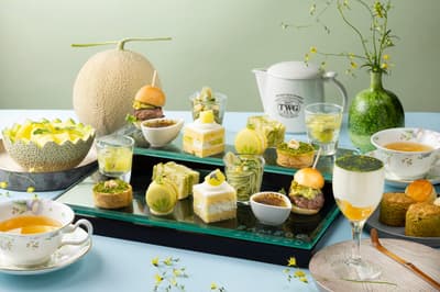 Sheraton Miyako Hotel Tokyo Menawarkan Teh Sore Awal Musim Panas dengan Melon dan Matcha