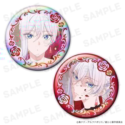 TV动画《最后只求一件事》全息镭射徽章2件套现已开放预购