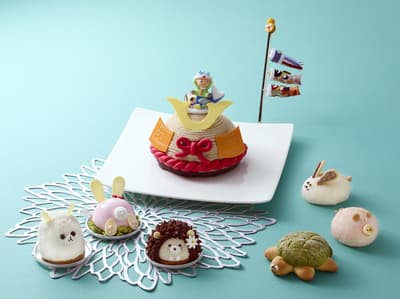 皇家花園酒店推出GW限定「蒙布朗頭盔」及兒童節動物造型甜點麵包