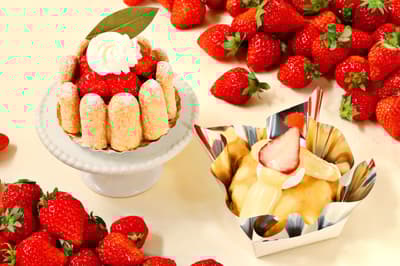 Pâtisserie Pinède将于2026年春季推出“草莓夏洛特”和草莓可丽饼卷