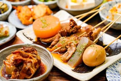 Mametai Shoten Buka di Motosumiyoshi, Kanagawa pada 1 April — Hidangan Laut Shizuoka, Oden, dan Gottsu-age Khas Tersedia