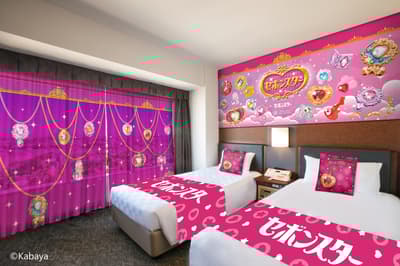 신 요코하마 프린스 호텔 × 세본스타 컬래버레이션, 반짝이는 테마 룸, 스위트, 칵테일 선보여