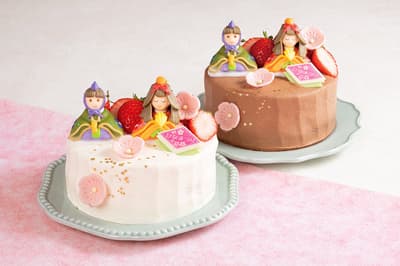 Tsubakiya Coffee & Ducky Duck เปิดให้สั่งจองเค้กสั้น Hinamatsuri ล่วงหน้า