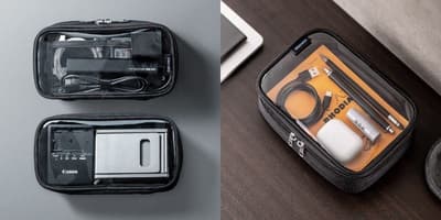 Travel Organization Made Easy with See-Through Transparent Pouches