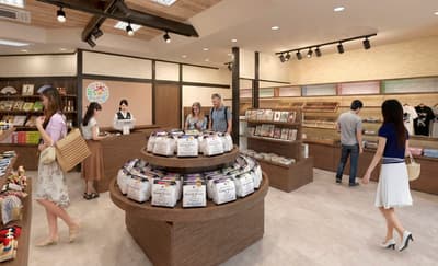 ร้านขายของที่ระลึก Shiki-no-irodori ที่สถานี Gora เปิดให้บริการอีกครั้งพร้อมการออกแบบใหม่ตามฤดูกาล