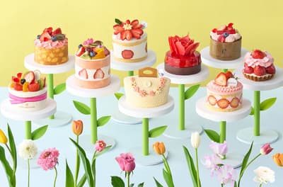 La colección de dulces del Día Blanco 2026 de la tienda principal de Hankyu Umeda presenta pasteles con motivos florales y delicias de temporada