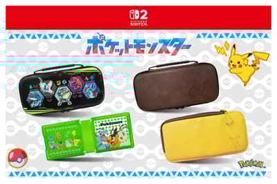 Nintendo Switch 2 Licensed Pokémon Accessories Set to Launch October 16, 2025