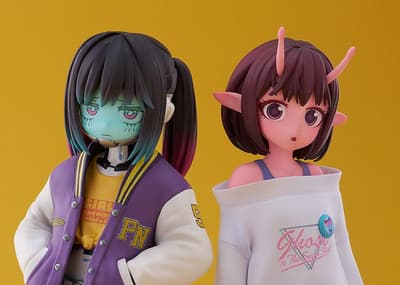 Chiharu Kujo y Makina Kurusu de Milky Subway: The Galactic Limited Express reciben un set especial de dos figuras POP UP PARADE SP