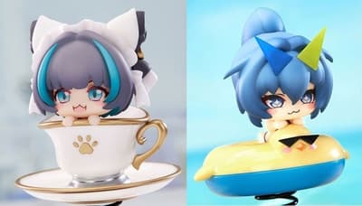 ฟิกเกอร์สำเร็จรูป HappyShake Azur Lane ที่มี Cheshire และ New Jersey พร้อมจำหน่ายแล้ว