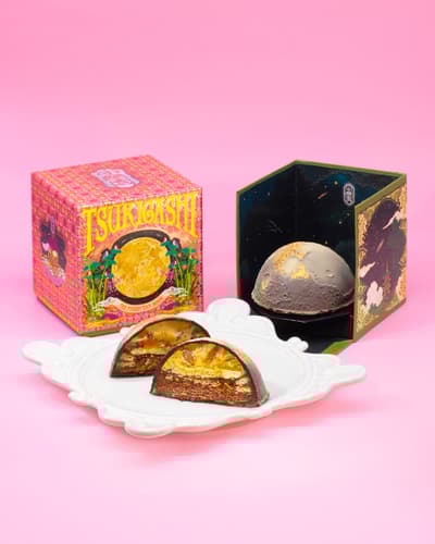 Shorakuen Pop-Up Store Opens at Hankyu Umeda's BEYOND WORLD - Featuring Edible Moon and Mountain Chocolates