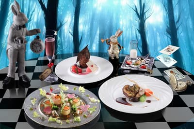 Sheraton Miyako Hotel Osaka Hosts Special Dinner Event Inspired by Alice's Adventures in Wonderland