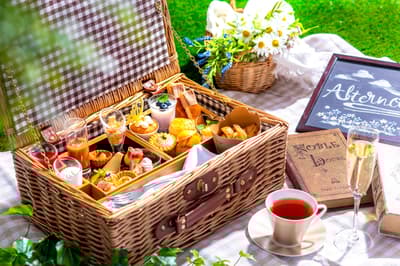 麗嘉皇家酒店京都大廳推出野餐風情「新綠野餐下午茶套餐」