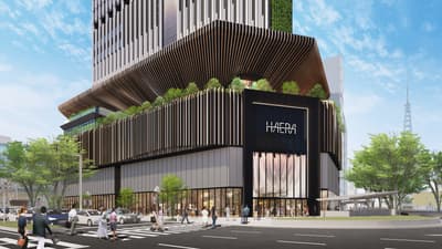 2026년 초여름, 나고야 사카에에 새로운 상업 시설 HAERA 개장 예정