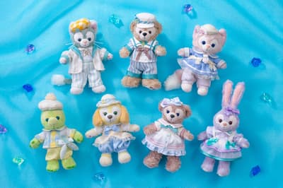 ¡Mercancía y recuerdos gastronómicos de Duffy & Friends "Find Your Beautiful Blue!" que llegarán a Tokyo DisneySea el 14 de abril!