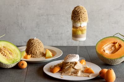 Kyoto Montblanc Specialty Shop Saori Introduces Early Summer Limited Sweets Featuring Melon and Loquat