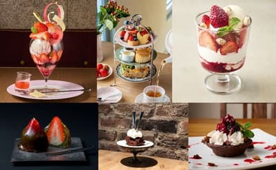 东京Midtown Hibiya季节性甜点展 - SWEET STRAWBERRY & RICH CHOCOLATE 2026