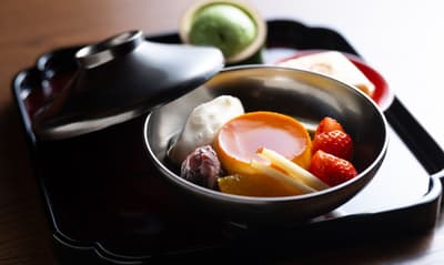 Suiran, a Luxury Collection Hotel, Kyoto Launches "Hassui's Pudding à la Mode" - A Nostalgic Dessert with a Modern Twist