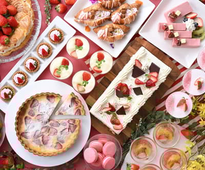 Rihga Royal Hotel Hiroshima จัดบุฟเฟต์สตรอว์เบอร์รี Very More! มื้อกลางวัน, มื้อเย็น & ขนมหวาน พร้อมอาหารฤดูใบไม้ผลิ