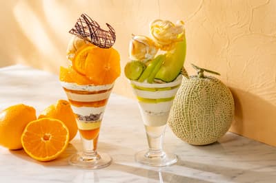 Dua Parfait Musim Panas Awal Terbatas “Honey Dekopon” dan “Melon Lime” Hadir di Strings Hotel Tokyo InterContinental Mulai 1 Mei