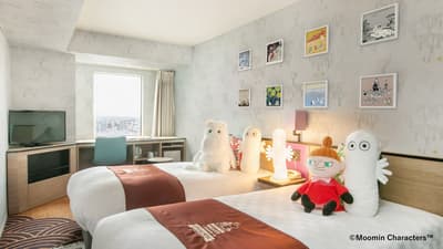 Moomin Special Room Returns to Sunshine City Prince Hotel with New Amenities