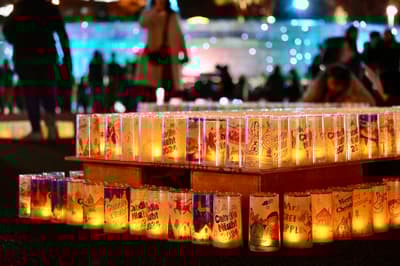 新宿中央公園「燭光之夜2025」