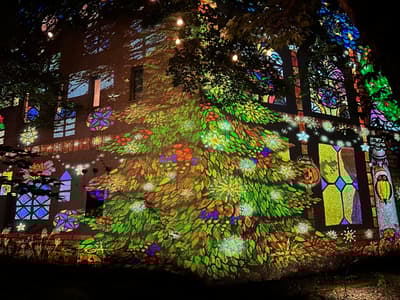 Experience Autumn Art in Minakami - Immersive Light Kirigami Night Walk Event at Chibamura Auto Campers Resort