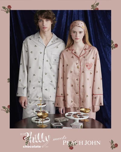 内衣品牌 PEACH JOHN 发布与巧克力品牌 Philly chocolate 的合作系列 - 1 月 14 日（周三）发售