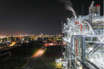 Ya disponible el tour nocturno especial por la fábrica en la central térmica de JERA Kawasaki