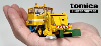 TOMICA LIMITED VINTAGE NEO lanzará el minicoche barredora de carreteras Tokyu SW2Z2 con piezas móviles que batirán récords en agosto de 2026