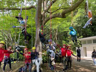 松戶市21世紀之森與廣場Tree Climbing®體驗活動！