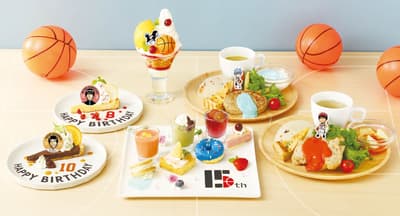 Kuroko's Basketball 15th Anniversary Exhibition Collaboration Cafe Opens at Nagoya PARCO