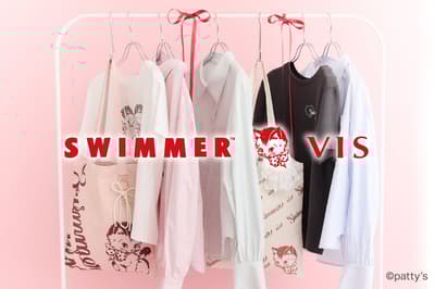 Colaboración especial SWIMMER × ViS: 3 nuevos artículos kawaii para alegrar tu temporada