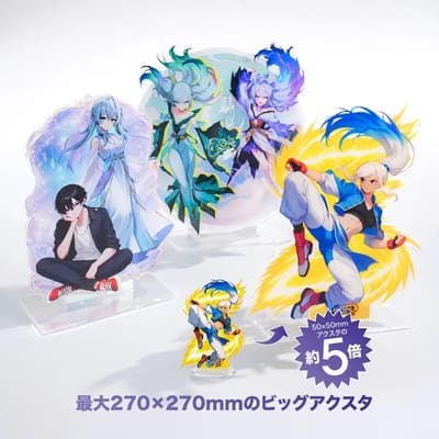 ME-Q Luncurkan "Big Acrylic Stand" Ukuran Jumbo — Hingga 27cm, Bisa Dipesan Mulai Satu Buah