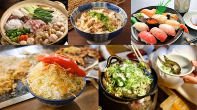 5 Tokyo Local Food : Edomae Sushi, Monjayaki, Chanko Nabe, Fukagawa Meshi, Dozeu Nabe
