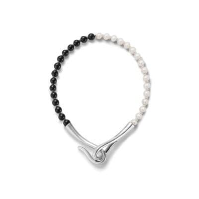 Bi-Color Stone Ball Bracelet ¥31,900