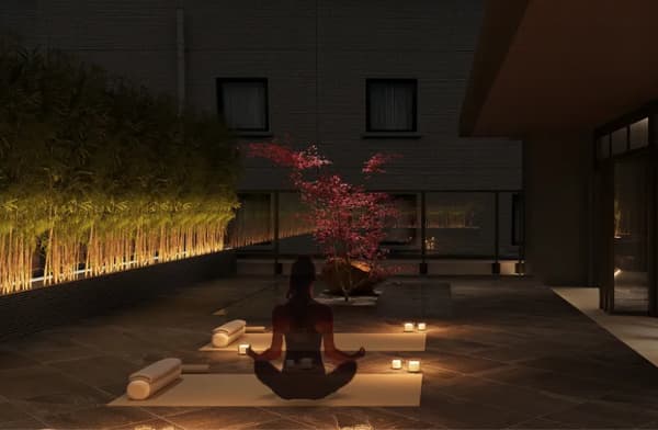 Completed rendering of the JAPAN QUALITY space at THE NOMU