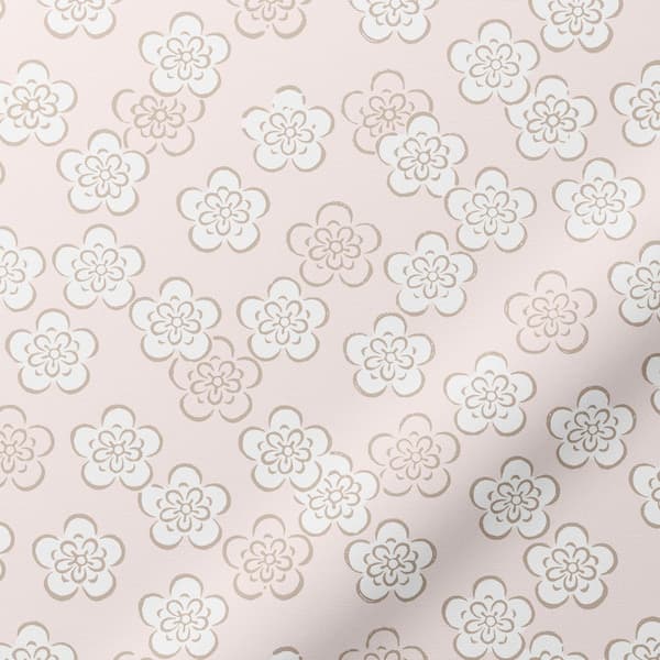 Ume (Plum) pattern in Peach colorway