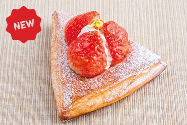 Triangle Strawberry Danish
