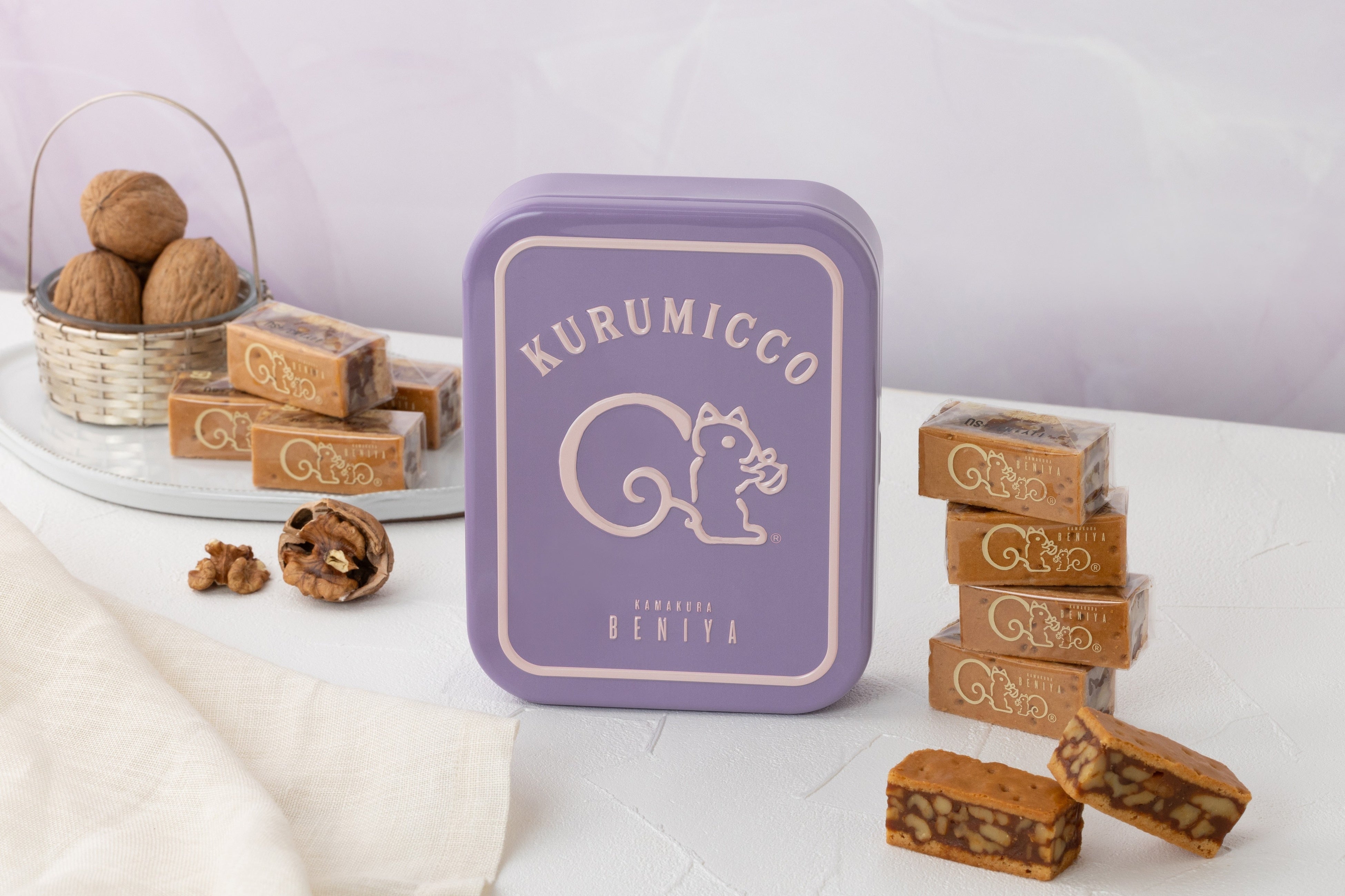 Kurumikko 10-Piece Tin (Lilac)